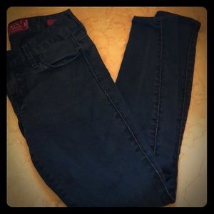 Lucky Brand Black Leyla Skinny Jeans